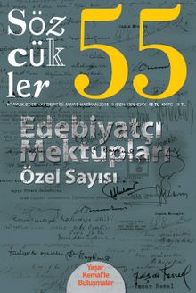Sözcükler İki Aylık Edebiyat Dergisi Sayı:55 Mayıs-Haziran 2015