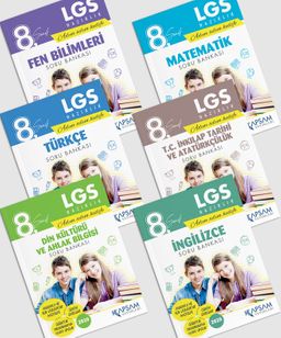 LGS 6'lı Soru Bankası Seti (2020- Yeni Nesil)