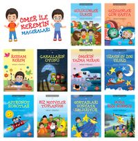 Ömer ile Kerem'in Maceraları (10 Kitap)