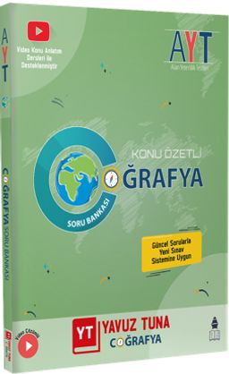 AYT Konu Özetli Coğrafya Soru Bankası