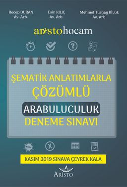 Şematik Anlatımlarla Çözümlü Arabuluculuk Deneme Sınavı