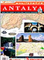 Touristmap Antalya Harita / Plan Rehberi