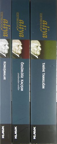 Aliya İzzetbegoviç Kitaplığı (3 kitap)