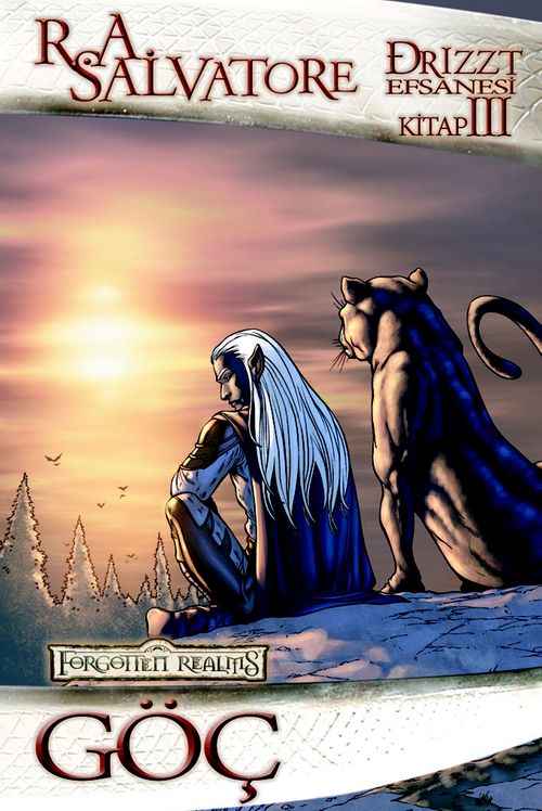 Drizzt Efsanesi 3. Kitap Kara Elf Üçlemesi - Göç