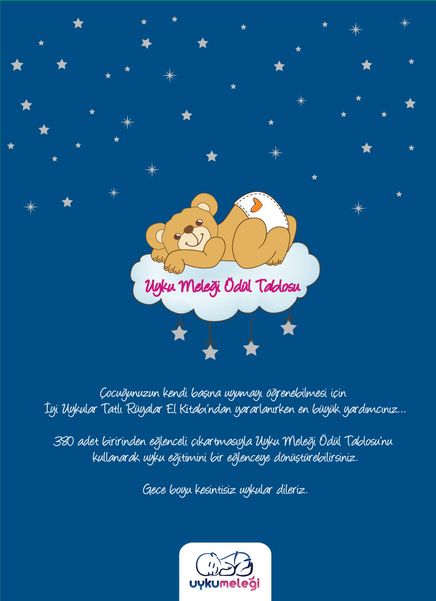 Uyku Ödül Kart ve Stickerları Seti