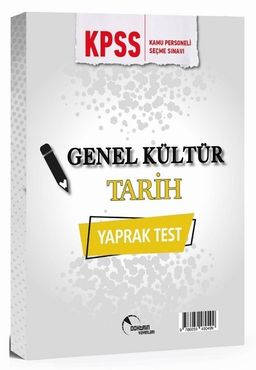 2020 KPSS Tarih Yaprak Test