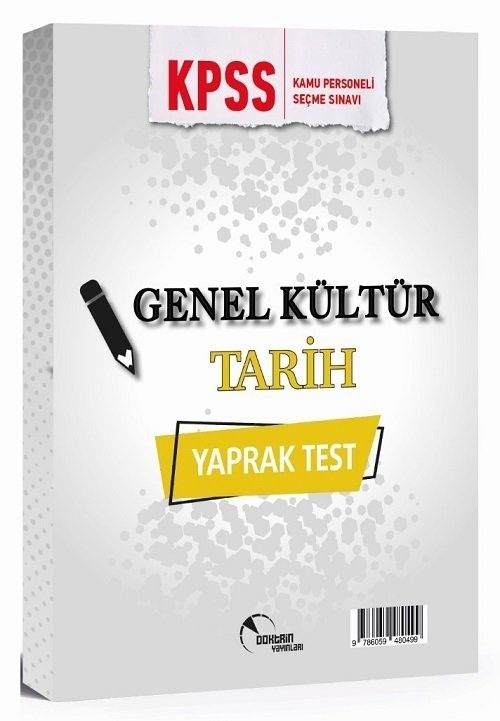 2020 KPSS Tarih Yaprak Test