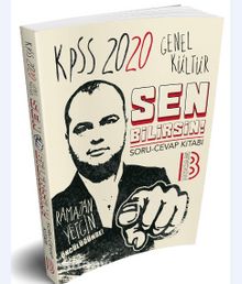 2020 KPSS Genel Kültür Sen Bilirsin Soru Cevap Kitabı