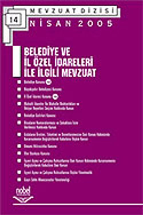 Belediye ve İl Özel İdareleri İle İlgili Mevzuat