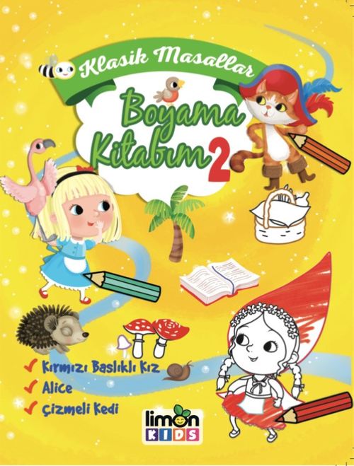 Klasik Masallar Boyama Kitabım 2