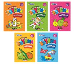 Zenginleştirilmiş İnce Boyama (5 Kitap Takım)