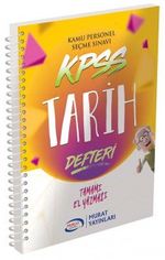 KPSS Tarih Defteri Tamamı El Yazması (2603)