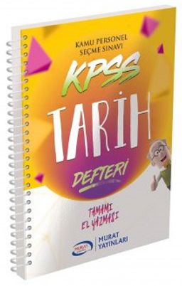 KPSS Tarih Defteri Tamamı El Yazması (2603)
