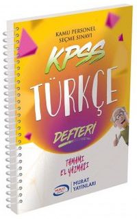 KPSS Türkçe Defteri Tamamı El Yazması (2602)