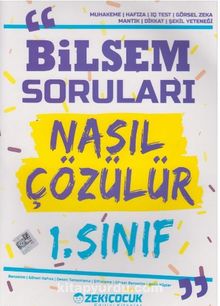 1. Sınıf Bilsem Soruları Nasıl Çözülür? - Kolektif
