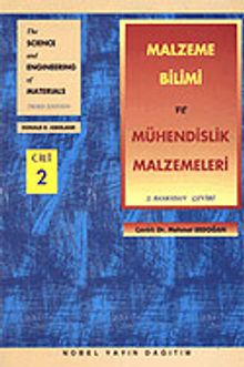 Malzeme Bilimi ve Mühendislik Malzemeleri 2