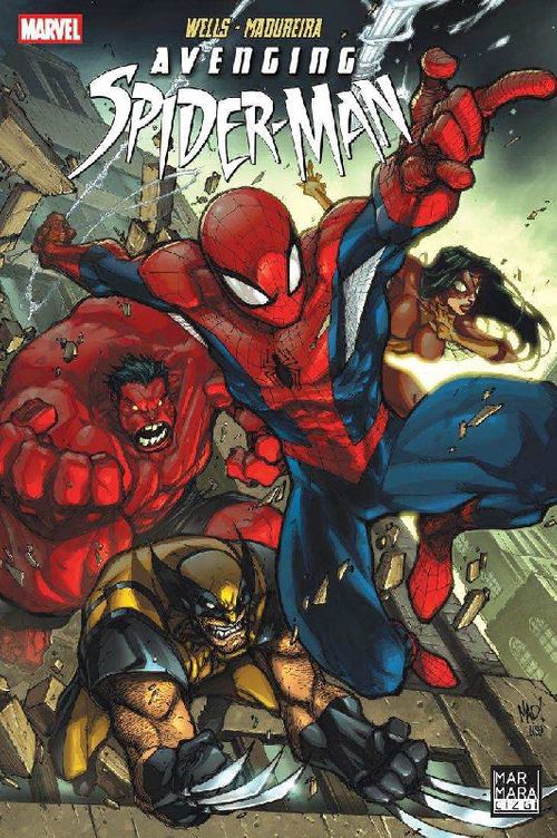 Avenging Spider-Man 1- Red Hulk