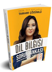 2020 TYT-AYT-KPSS Tamamı Çözümlü Dil Bilgisi Soru Bankası