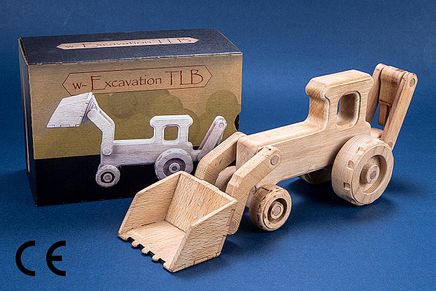 Montessori Ahşap Zeka Oyunları / w-Excavation TLB 