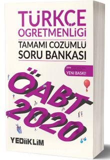 2020 KPSS ÖABT Türkçe Öğretmenliği Tamamı Çözümlü Soru Bankası