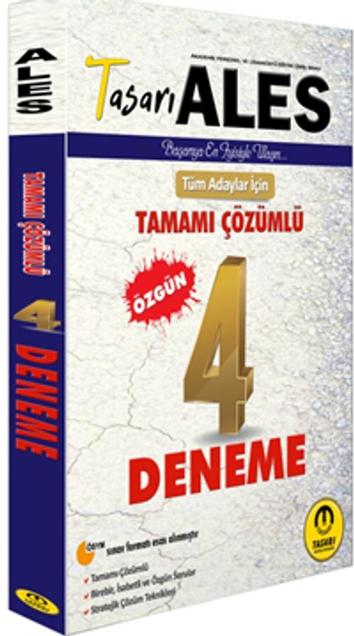 ALES Özgün 4 Fasikül Çözümlü Deneme
