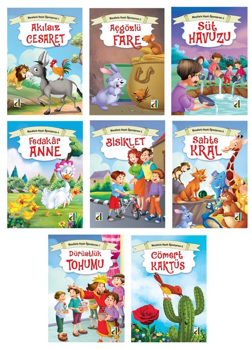 Masallarla Hayatı Öğreniyorum (8 Kitap)