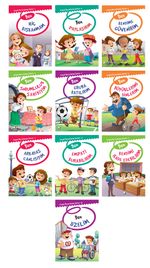 Sosyal Becerilerim Serisi (10 Kitap Takım)