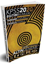 2020 KPSS Eğitim Bilimleri 6 Altın Çözümlü Fasikül Deneme 