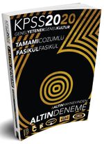 2020 KPSS Genel Yetenek Genel Kültür 6 Altın Çözümlü Fasikül Deneme