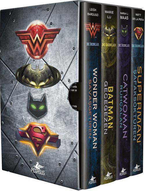 DC İkonlar Serisi  Kutulu Özel Set (4 Kitap) (Ciltli )