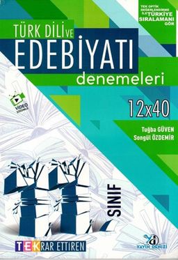 11. Sınıf Türk Dili ve Edebiyatı TEK Serisi Denemeleri