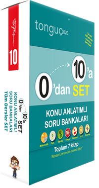 2020 0'dan 10'a Set Konu Anlatımlı Soru Bankaları