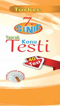 7. Sınıf Türkçe Yaprak Konu Testi (40 Test)