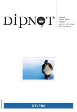 Dipnot 3 Aylık Sosyal Bilim Dergisi Sayı:15-16 Yıl:2014 - Devrim