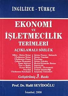 Ekonomi ve İşletmecilik Terimleri Açıklamalı Sözlük