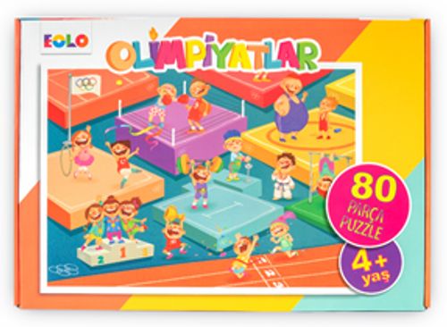 Olimpiyatlar 80 Parça Puzzle