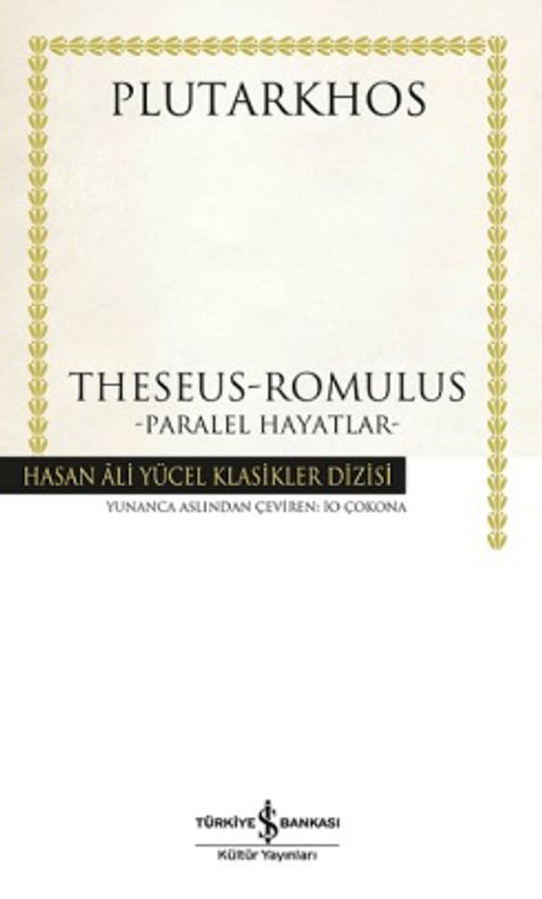 Theseus-Romulus Paralel Hayatlar (Karton Kapak)