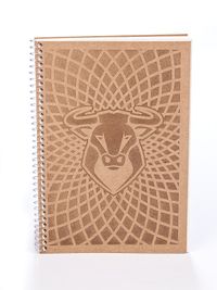 Akıl Defteri - Gravürlü Hayvan Serisi - Boğa