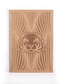 Akıl Defteri - Gravürlü Hayvan Serisi - Kaplan