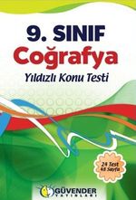 9. Sınıf Coğrafya Yıldızlı Konu Testi