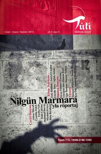 Tuti Edebiyat Dergisi Nisan-Mayıs-Haziran 2015 Yıl:3 Sayı:9 