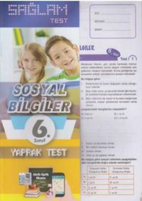 6. Sınıf Sosyal Bilgiler Sağlam Yaprak Test (Poşetli)