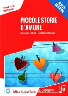 Piccole storie d'amore (Nuova edizione) B1 İtalyanca Okuma Kitabı Orta Seviye