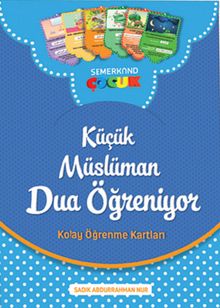 Küçük Müslüman Dua Öğreniyor & Kolay Öğrenme Kartları