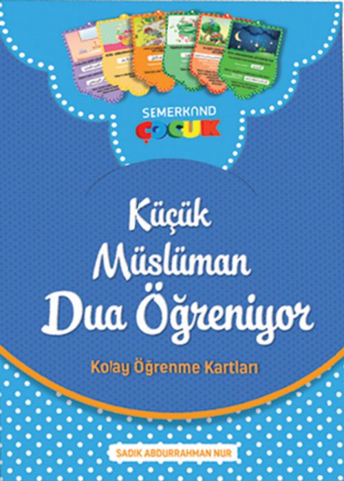 Küçük Müslüman Dua Öğreniyor & Kolay Öğrenme Kartları