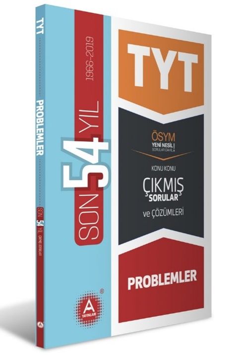TYT Problemler Son 54 Yıl Konu Konu Çıkmış Sorular