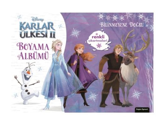 Disney Karlar Ülkesi 2 / Boyama Albümü Bilinmeyene Doğru