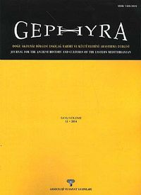 Gephyra Sayı 11 / Volume 11 - 2014