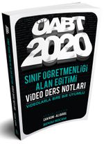 2020 ÖABT Sınıf Öğretmenliği Alan Eğitimi Video Ders Notları