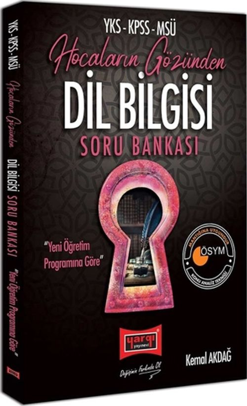 YKS KPSS MSÜ Hocaların Gözünden Dil Bilgisi Soru Bankası